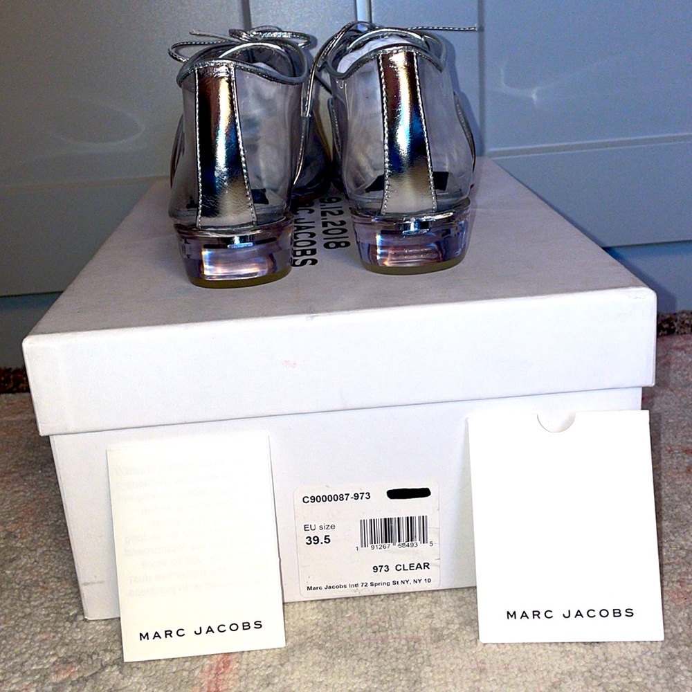 Marc Jacobs Runway Clear Cinderella Vinyl Shoes - Picture 8 of 11